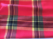 Load image into Gallery viewer, Designer Multicolour Check Boucle Fabric 60’’ 153 cm Seen Online Catwalk Images