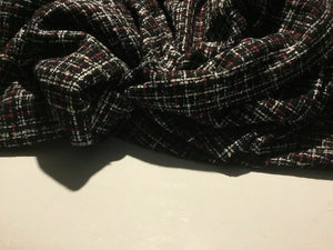 New Beautiful High Class Multi Colour Wool Boucle Fabric 59" 150 cm Garment