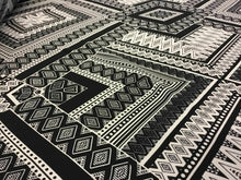 Load image into Gallery viewer, NEW High Class Designer Crepe De Chine Geometric Print Fabric 57&quot; 146 cm