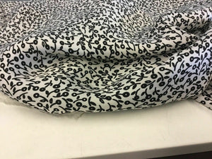 NEW 100% Viscose Print John Kaldor Fabric 55" 140 cm Cloth Material Garment Art