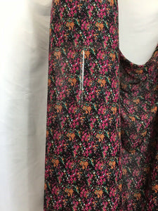 NEW Designer Multicoloured Floral Chiffon Print Fabric Garment Material 58"