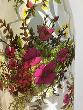 Load image into Gallery viewer, NEW Designer 100% Silk Satin Chiffon Floral Burnout Print Fabric Dress Scarf 52&quot;