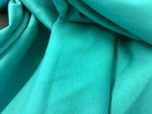 Load image into Gallery viewer, NEW Beautiful Designer Sea Green Colour Cotton Jersey Knitted Fabric 62’’156 cm