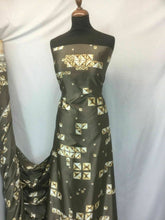Load image into Gallery viewer, New Beautiful High Class Italian Designer Classic Satin Print Fabric Art Dress