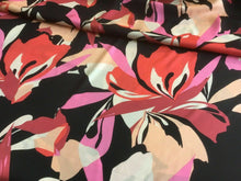 Load image into Gallery viewer, New Beautiful High Class Designer Floral Soft Matt Satin Print Fabric Material