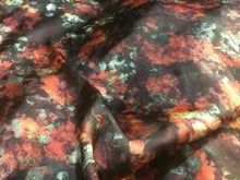Load image into Gallery viewer, New Beautiful High Class Designer Soft Satin Floral Print Fabric Art Material