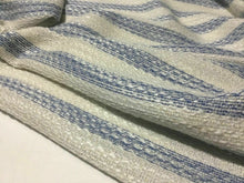 Load image into Gallery viewer, New Beautiful Classy Designer Multicolored Stripe Lurex Boucle Fabric Material