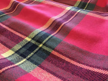 Load image into Gallery viewer, Designer Multicolour Check Boucle Fabric 60’’ 153 cm Seen Online Catwalk Images