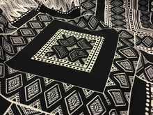 Load image into Gallery viewer, NEW High Class Designer Crepe De Chine Geometric Print Fabric 57&quot; 146 cm