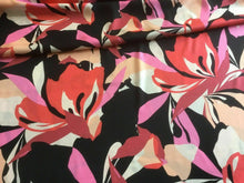 Load image into Gallery viewer, New Beautiful High Class Designer Floral Soft Matt Satin Print Fabric Material