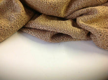Load image into Gallery viewer, New Beautiful Camel Gold Colour Cotton Stretch Boucle Jersey Fabric 43&quot; 111 cm