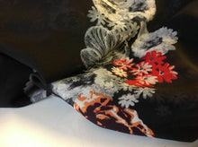 Load image into Gallery viewer, NEW Beautiful Designer Chiffon Floral Print Fabric 61&quot; 157cm dress Paris Hillton