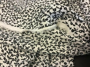 NEW 100% Viscose Print John Kaldor Fabric 55" 140 cm Cloth Material Garment Art