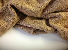 Load image into Gallery viewer, New Beautiful Camel Gold Colour Cotton Stretch Boucle Jersey Fabric 43&quot; 111 cm