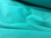 Load image into Gallery viewer, NEW Beautiful Designer Sea Green Colour Cotton Jersey Knitted Fabric 62’’156 cm