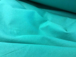 NEW Beautiful Designer Sea Green Colour Cotton Jersey Knitted Fabric 62’’156 cm