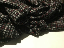 Load image into Gallery viewer, New Beautiful High Class Multi Colour Wool Boucle Fabric 59&quot; 150 cm Garment