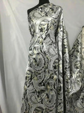 Load image into Gallery viewer, New Designer Persian Large Paisley BROCADE GORGEOUS JACQUARD Fabric