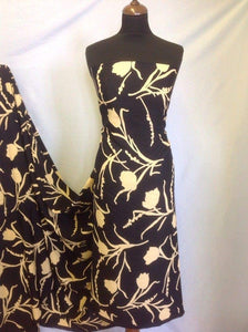 NEW Italian High Class Viscose floral Print Fabric