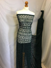 Load image into Gallery viewer, NEW Gorgeous Designer Green Colour Lace High Class Fashion Fabric