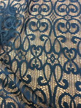 Load image into Gallery viewer, NEW Gorgeous Designer Green Colour Lace High Class Fashion Fabric