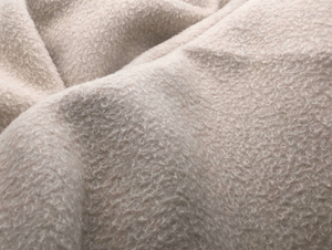 NEW Ivory Cream Colour 100% Heavy Wool Fabric