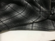 Load image into Gallery viewer, NEW Check 100% Wool Fabric Cloth Material Garment