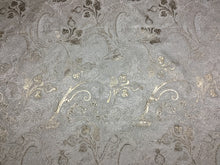 Load image into Gallery viewer, NEW High Class Cream Gold Metallic Jacquard Brocade Fabric