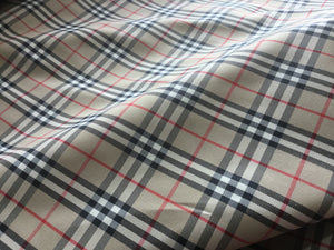 NEW High Class Check Fabric