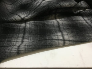 NEW Check 100% Wool Fabric Cloth Material Garment