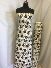 Load image into Gallery viewer, NEW Gorgeous Italian Stretch Crepe Floral Print Fabric Dress Material