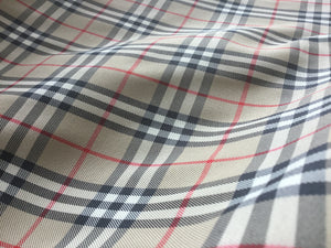 NEW High Class Check Fabric