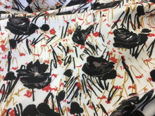 Load image into Gallery viewer, NEW Gorgeous Italian Stretch Crepe Floral Print Fabric Dress Material