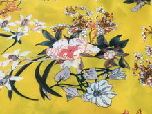 Load image into Gallery viewer, NEW Gorgeous Italian High Class Designer Bubble Crepe Floral Print Fabric