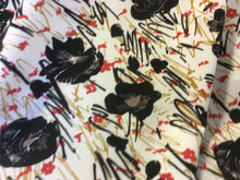 Load image into Gallery viewer, NEW Gorgeous Italian Stretch Crepe Floral Print Fabric Dress Material