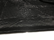 Load image into Gallery viewer, NEW High Class Italian Black Bonded Leopard Satin Lace Sequins Fabric