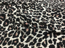 Load image into Gallery viewer, NEW High Class Leopard Jersey Print Fabric Material