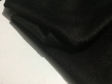 Load image into Gallery viewer, NEW Jet Black High Class Designer Mohair Cashmere Wool Fabric Material Garment