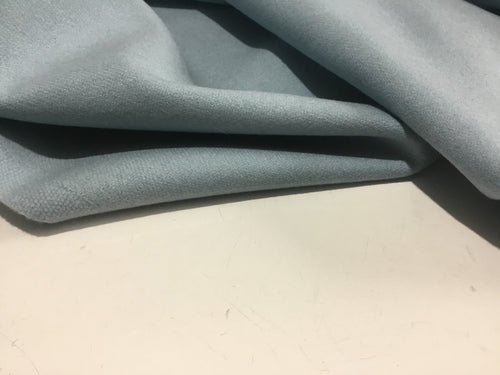 NEW High Class Designer Light Blue Pure 100% Wool Fabric