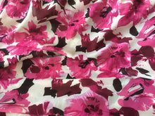 Load image into Gallery viewer, NEW High Class Designer Floral Chiffon Print Fabric