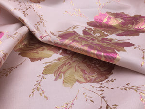 New High Class Multicoloured Metallic Jacquard Brocade Fabric