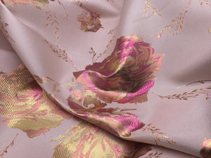 New High Class Multicoloured Metallic Jacquard Brocade Fabric