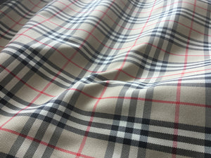 NEW High Class Check Fabric