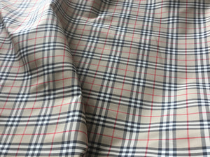 NEW High Class Check Fabric