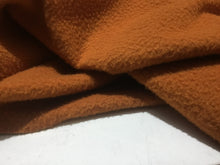 Load image into Gallery viewer, NEW Designer Orange 100% Wool Fabric