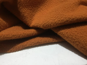 NEW Designer Orange 100% Wool Fabric