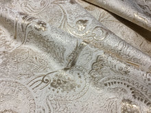 Load image into Gallery viewer, NEW High Class Cream Gold Metallic Jacquard Brocade Fabric