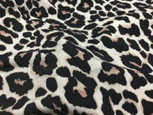 Load image into Gallery viewer, NEW High Class Leopard Jersey Print Fabric Material