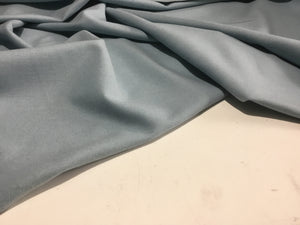 NEW High Class Designer Light Blue Pure 100% Wool Fabric